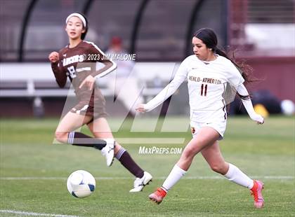 Thumbnail 2 in Menlo-Atherton vs. Saint Francis (CIFCCS Open Div Championship) photogallery.