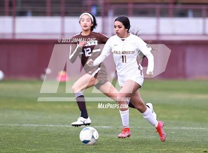 Thumbnail 2 in Menlo-Atherton vs. Saint Francis (CIFCCS Open Div Championship) photogallery.