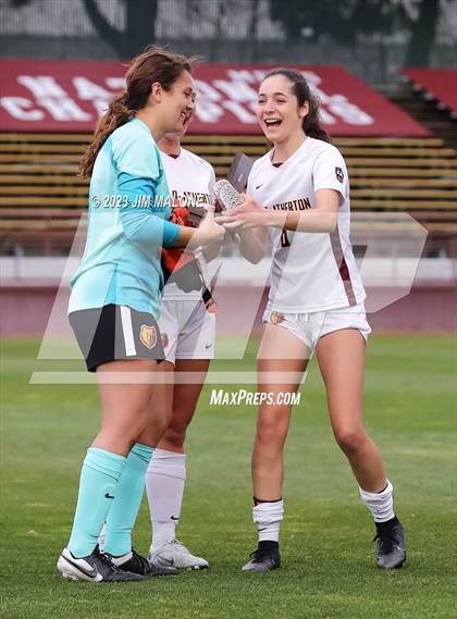 Thumbnail 3 in Menlo-Atherton vs. Saint Francis (CIFCCS Open Div Championship) photogallery.