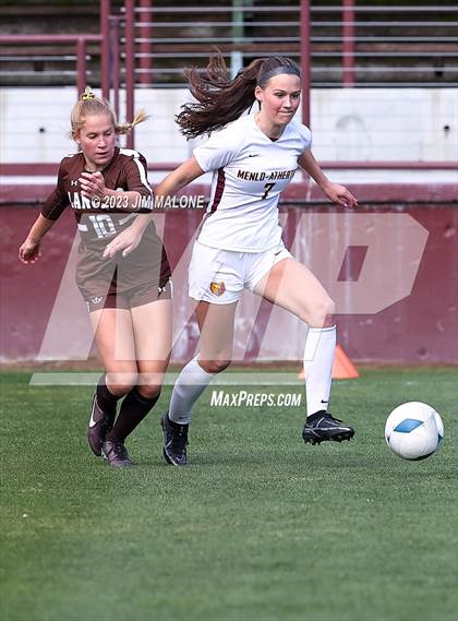 Thumbnail 2 in Menlo-Atherton vs. Saint Francis (CIFCCS Open Div Championship) photogallery.