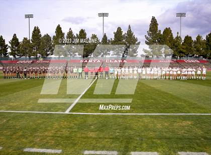 Thumbnail 2 in Menlo-Atherton vs. Saint Francis (CIFCCS Open Div Championship) photogallery.