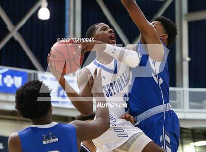Thumbnail 1 in St. Mary-Assumption vs Seton Hall Prep (SFIC Festival) photogallery.