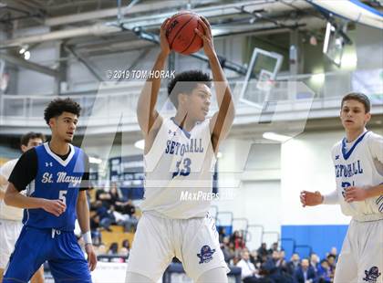 Thumbnail 2 in St. Mary-Assumption vs Seton Hall Prep (SFIC Festival) photogallery.