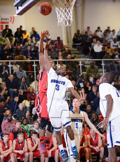 Thumbnail 3 in Lake Highland Prep vs. Clayton (HighSchoolOT.com Holiday Invitational) photogallery.