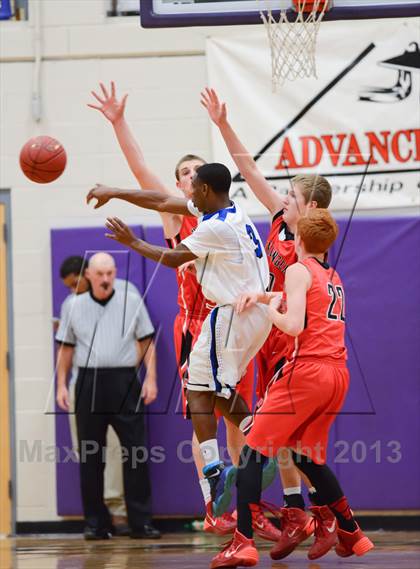 Thumbnail 3 in Lake Highland Prep vs. Clayton (HighSchoolOT.com Holiday Invitational) photogallery.
