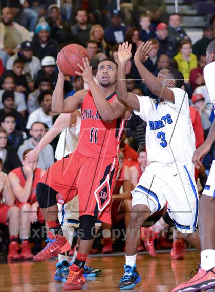 Thumbnail 2 in Lake Highland Prep vs. Clayton (HighSchoolOT.com Holiday Invitational) photogallery.
