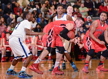 Thumbnail 2 in Lake Highland Prep vs. Clayton (HighSchoolOT.com Holiday Invitational) photogallery.