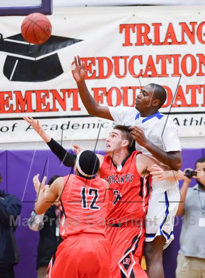 Thumbnail 1 in Lake Highland Prep vs. Clayton (HighSchoolOT.com Holiday Invitational) photogallery.
