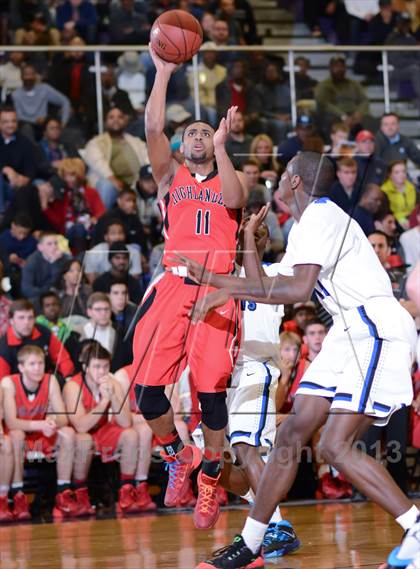 Thumbnail 1 in Lake Highland Prep vs. Clayton (HighSchoolOT.com Holiday Invitational) photogallery.