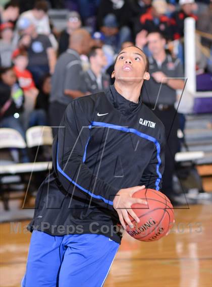 Thumbnail 3 in Lake Highland Prep vs. Clayton (HighSchoolOT.com Holiday Invitational) photogallery.