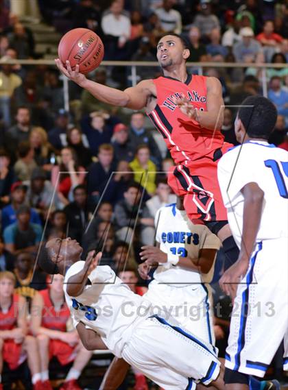 Thumbnail 3 in Lake Highland Prep vs. Clayton (HighSchoolOT.com Holiday Invitational) photogallery.