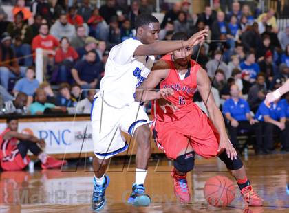 Thumbnail 2 in Lake Highland Prep vs. Clayton (HighSchoolOT.com Holiday Invitational) photogallery.