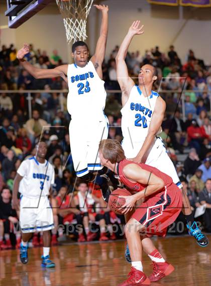 Thumbnail 1 in Lake Highland Prep vs. Clayton (HighSchoolOT.com Holiday Invitational) photogallery.