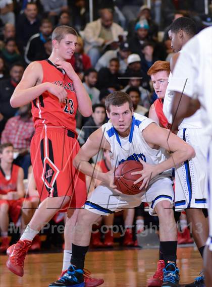Thumbnail 3 in Lake Highland Prep vs. Clayton (HighSchoolOT.com Holiday Invitational) photogallery.