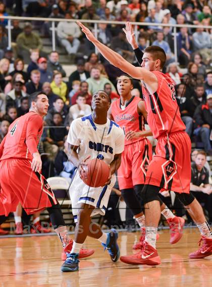 Thumbnail 2 in Lake Highland Prep vs. Clayton (HighSchoolOT.com Holiday Invitational) photogallery.