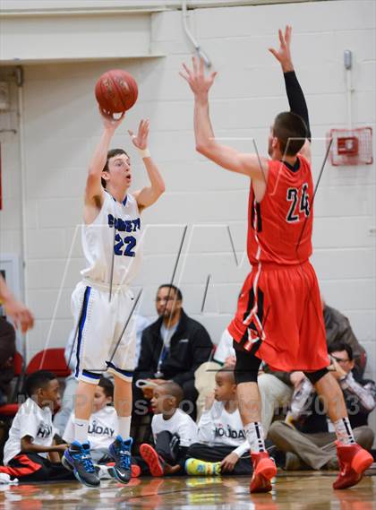 Thumbnail 1 in Lake Highland Prep vs. Clayton (HighSchoolOT.com Holiday Invitational) photogallery.