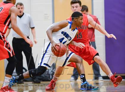 Thumbnail 3 in Lake Highland Prep vs. Clayton (HighSchoolOT.com Holiday Invitational) photogallery.