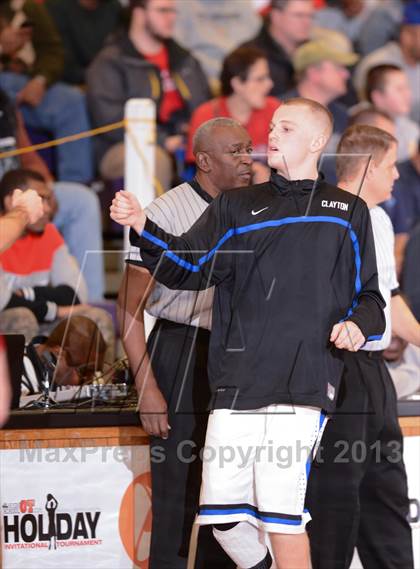 Thumbnail 3 in Lake Highland Prep vs. Clayton (HighSchoolOT.com Holiday Invitational) photogallery.