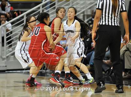 Thumbnail 1 in Redondo Union vs. Mark Keppel (CIF SoCal Regional D2 Final) photogallery.
