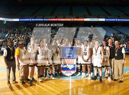 Thumbnail 3 in Forest Hills vs. Greene Central (NCHSAA 2A Final) photogallery.