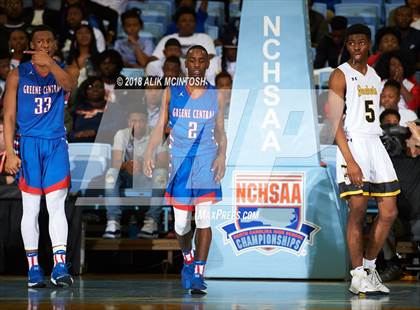 Thumbnail 1 in Forest Hills vs. Greene Central (NCHSAA 2A Final) photogallery.