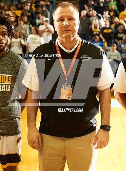 Thumbnail 3 in Forest Hills vs. Greene Central (NCHSAA 2A Final) photogallery.
