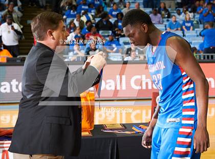 Thumbnail 2 in Forest Hills vs. Greene Central (NCHSAA 2A Final) photogallery.