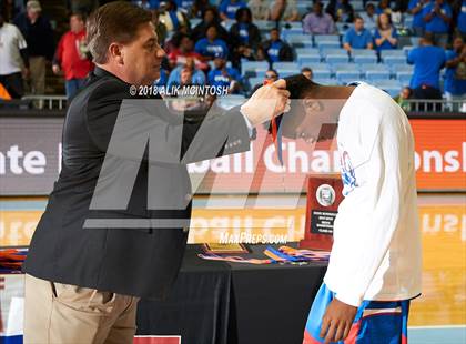Thumbnail 2 in Forest Hills vs. Greene Central (NCHSAA 2A Final) photogallery.