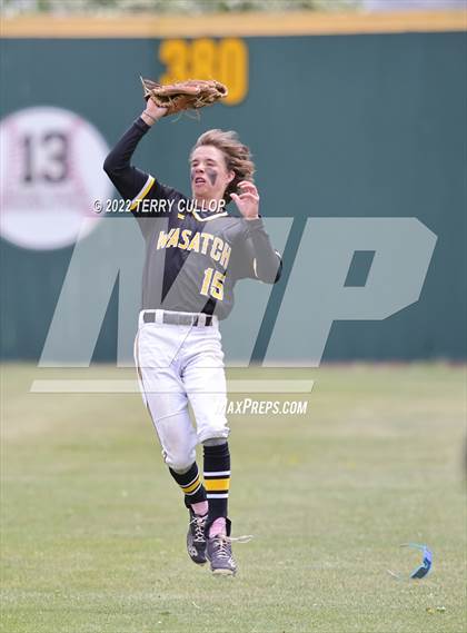 Thumbnail 1 in Wasatch vs. Cottonwood (UHSAA 5A Super Regional Game 2) photogallery.