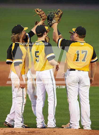 Thumbnail 1 in Manteo @ Voyager Academy (NCHSAA 1A 1st Round Playoffs) photogallery.