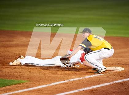Thumbnail 1 in Manteo @ Voyager Academy (NCHSAA 1A 1st Round Playoffs) photogallery.