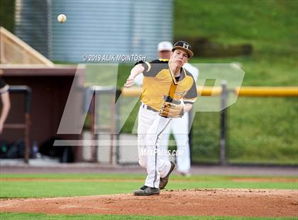 Thumbnail 1 in Manteo @ Voyager Academy (NCHSAA 1A 1st Round Playoffs) photogallery.