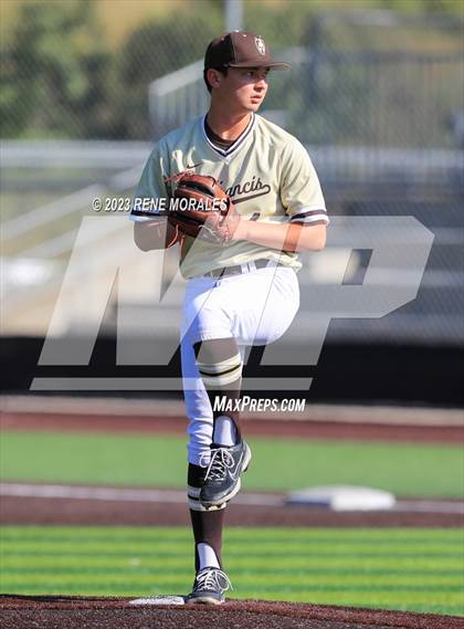 Thumbnail 2 in Notre Dame (SO) vs St Francis photogallery.