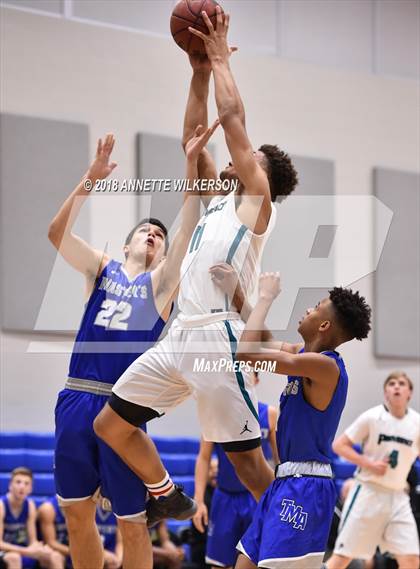Thumbnail 2 in Providence School vs. Master's Academy (First Academy Shootout) photogallery.