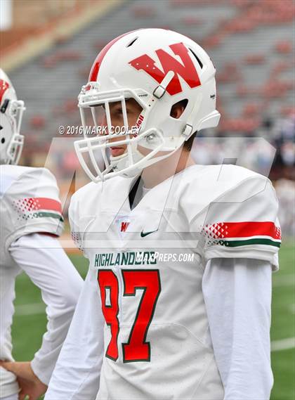 Thumbnail 1 in The Woodlands vs. Allen (UIL 6A Semifinal) photogallery.