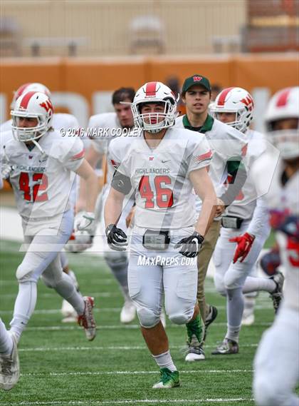 Thumbnail 2 in The Woodlands vs. Allen (UIL 6A Semifinal) photogallery.