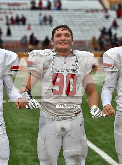 Thumbnail 3 in The Woodlands vs. Allen (UIL 6A Semifinal) photogallery.