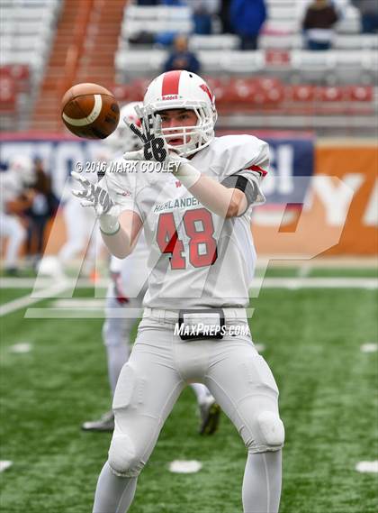 Thumbnail 2 in The Woodlands vs. Allen (UIL 6A Semifinal) photogallery.