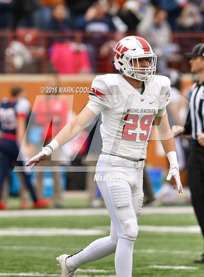 Thumbnail 2 in The Woodlands vs. Allen (UIL 6A Semifinal) photogallery.
