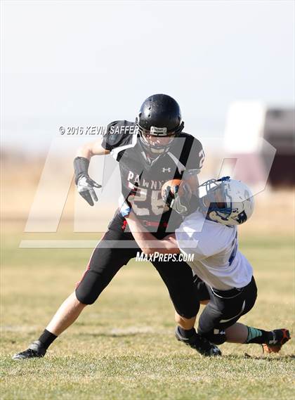 Thumbnail 3 in Pawnee vs. Hi-Plains (CHSAA 6-man Quaterfinal Playoff) photogallery.