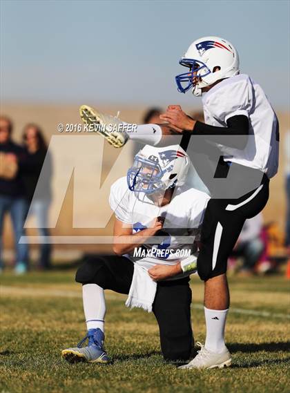 Thumbnail 2 in Pawnee vs. Hi-Plains (CHSAA 6-man Quaterfinal Playoff) photogallery.