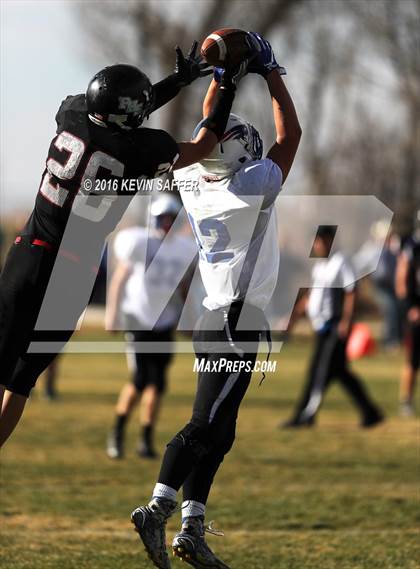 Thumbnail 3 in Pawnee vs. Hi-Plains (CHSAA 6-man Quaterfinal Playoff) photogallery.