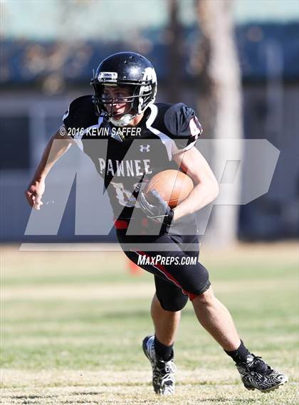 Thumbnail 3 in Pawnee vs. Hi-Plains (CHSAA 6-man Quaterfinal Playoff) photogallery.