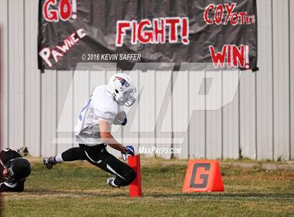 Thumbnail 1 in Pawnee vs. Hi-Plains (CHSAA 6-man Quaterfinal Playoff) photogallery.