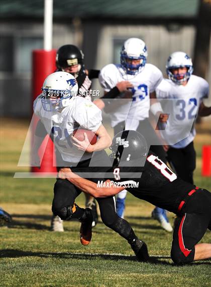 Thumbnail 3 in Pawnee vs. Hi-Plains (CHSAA 6-man Quaterfinal Playoff) photogallery.
