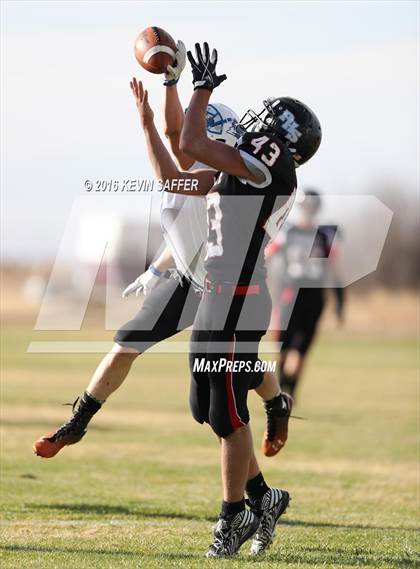 Thumbnail 2 in Pawnee vs. Hi-Plains (CHSAA 6-man Quaterfinal Playoff) photogallery.