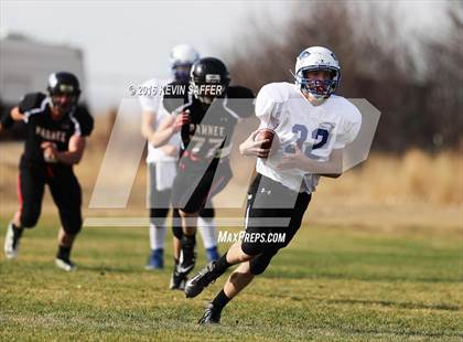 Thumbnail 3 in Pawnee vs. Hi-Plains (CHSAA 6-man Quaterfinal Playoff) photogallery.