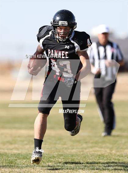 Thumbnail 1 in Pawnee vs. Hi-Plains (CHSAA 6-man Quaterfinal Playoff) photogallery.