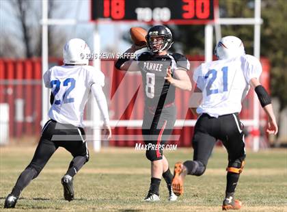 Thumbnail 3 in Pawnee vs. Hi-Plains (CHSAA 6-man Quaterfinal Playoff) photogallery.
