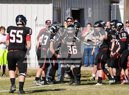 Thumbnail 2 in Pawnee vs. Hi-Plains (CHSAA 6-man Quaterfinal Playoff) photogallery.